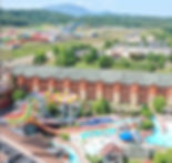 Soaky Mountain Waterpark and Wilderness at the Smokies Waterparks aerial view