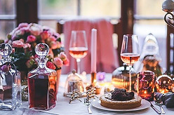 special dinner setting for a special event