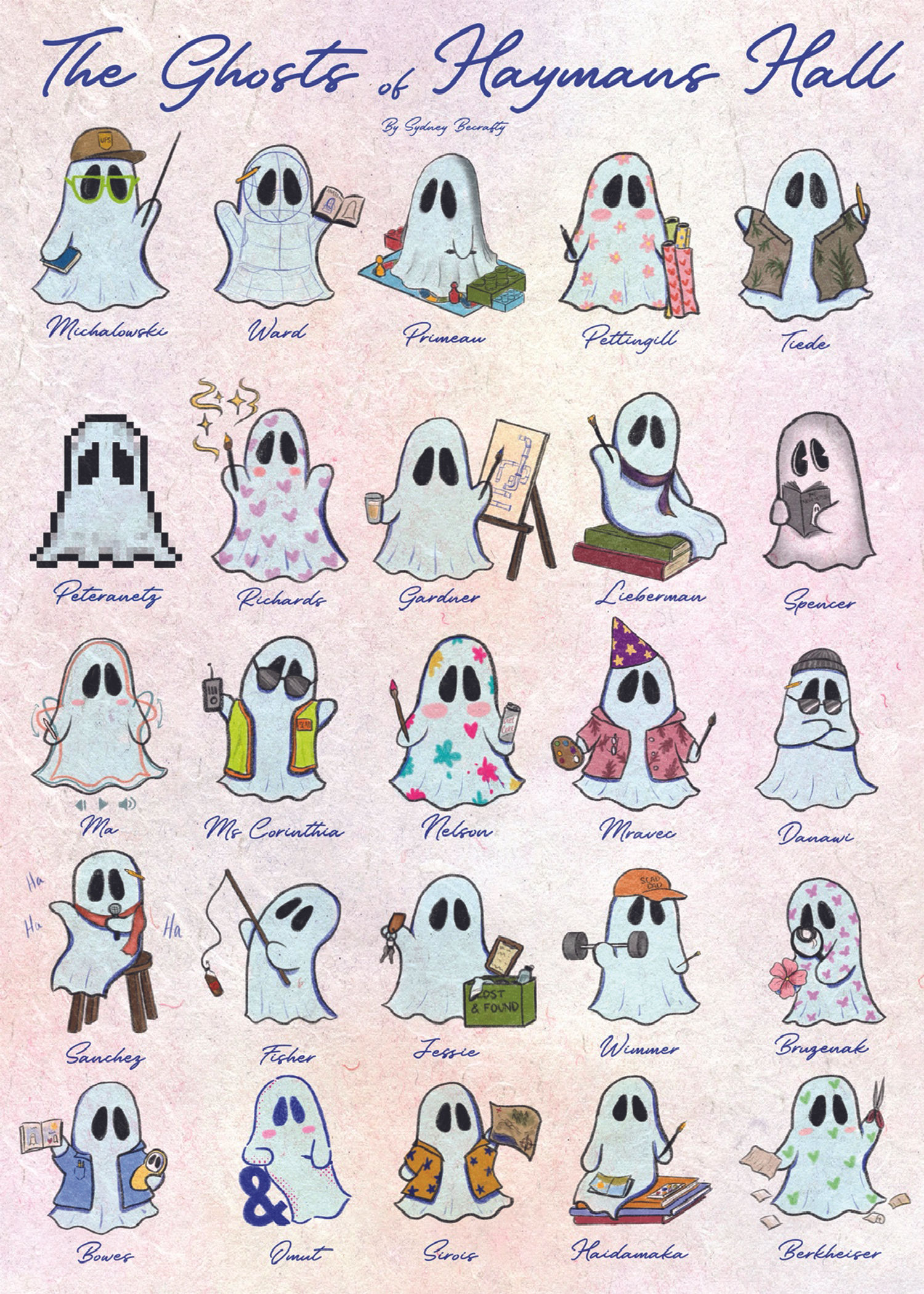 The Ghosts of Haymans Hall Print