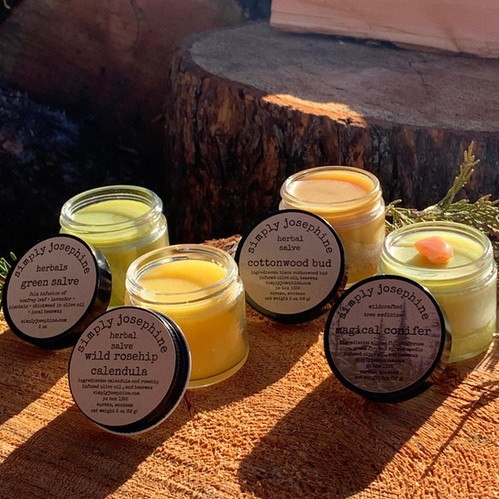 herbal salves + buy three + get one free | simply-josephine