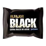 PORTEZUELO - Alfajor Black Extra Doce de Leite 60g - CAIXA x18