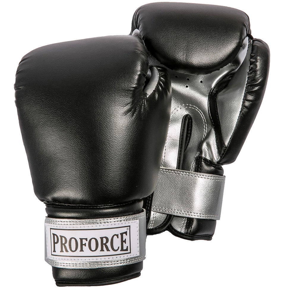Thumbnail: ProForce Leatherette Boxing Gloves - 12 14 16oz