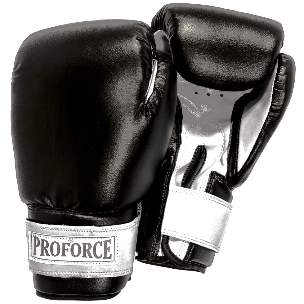 Thumbnail: ProForce Leatherette Boxing Gloves - 12 14 16oz