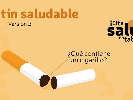 ¡Elige salud no tabaco... No fumes!