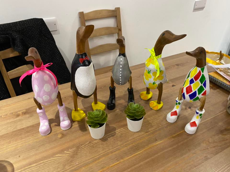 Wooden Painted Ducks Workshop