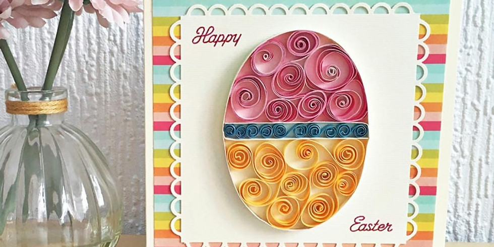 Beginners Children's Paper quilling Easter Workshop