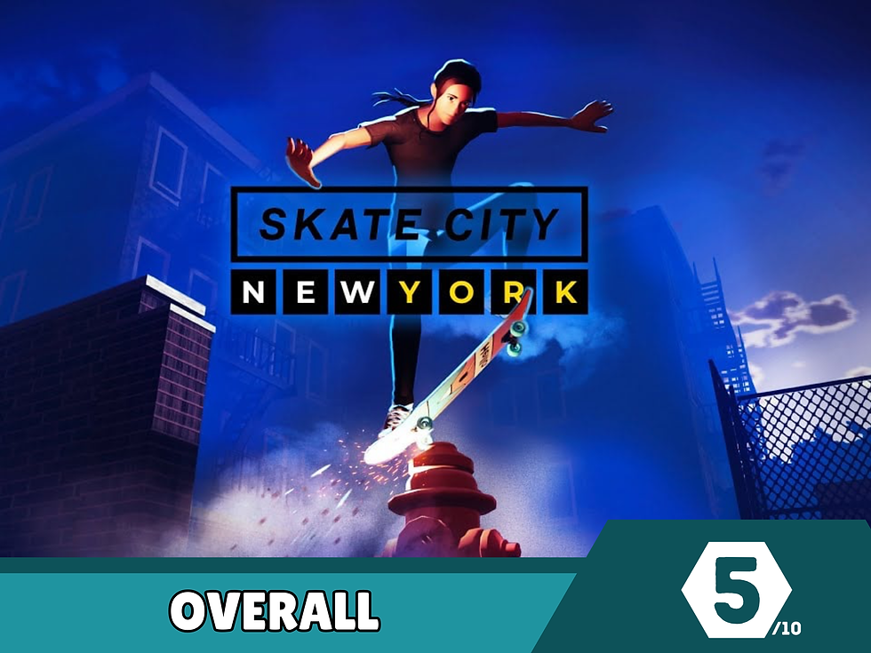Gaming Australia's review score of Skate City New York