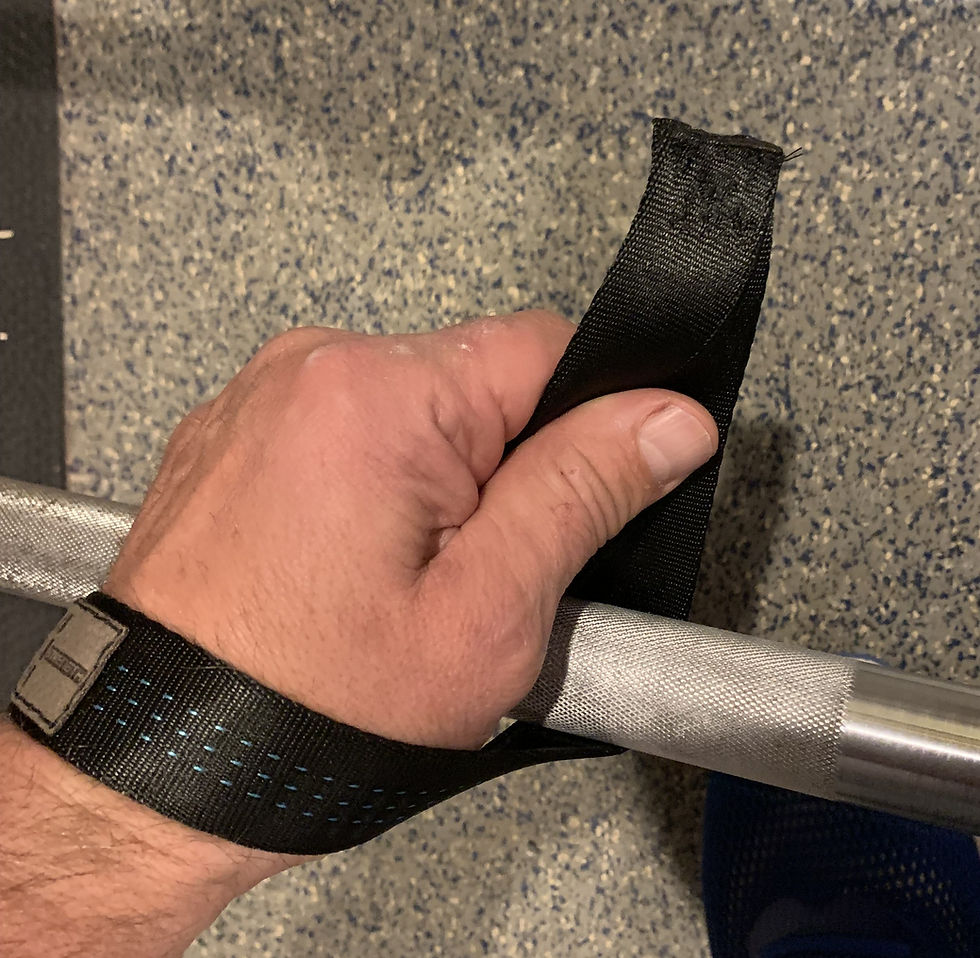 Thumbnail: MOE STRENGTH Lifting Straps - Orange