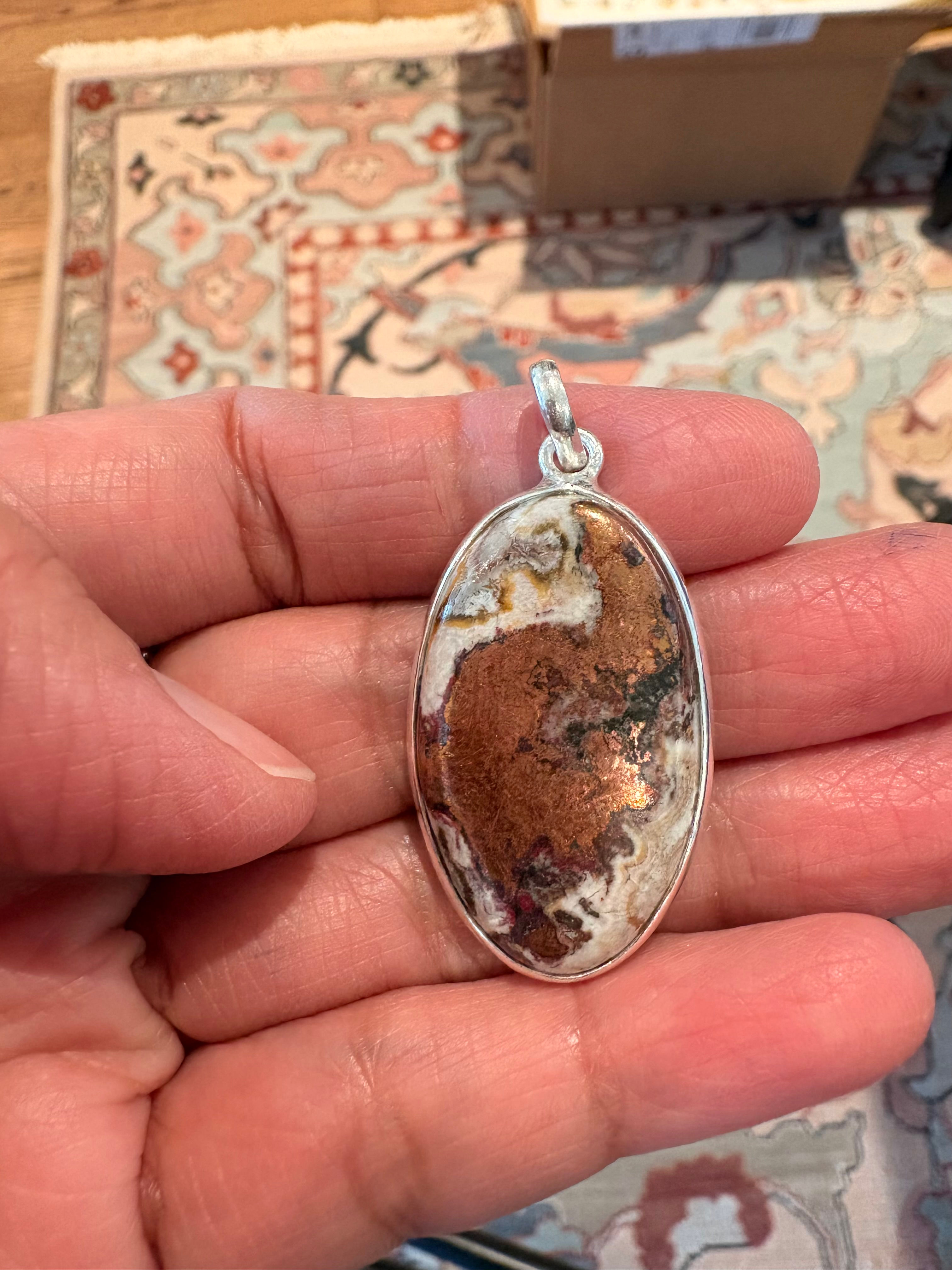 Copper pendant