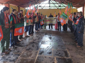 ಕಾಂಗ್ರೆಸ್ ಸರ್ಕಾರದ ಅವ್ಯವಸ್ಥೆ ವಿರೋಧಿಸಿ ಬಿಜಿಪಿ ಗ್ರಾಮೀಣ ಮಂಡಳದ ವತಿಯಿಂದ ಹೆಗಡೆಕಟ್ಟಾ ದಲ್ಲಿ ಪ್ರತಿಭಟನೆ