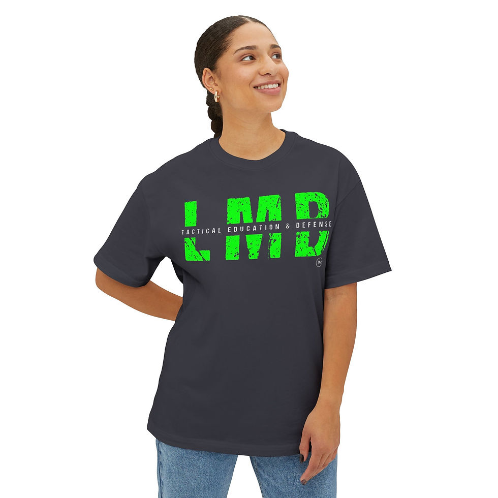 Thumbnail: LMB Tactical Education & Defense Comfort Tee — Tactical Training Graphic Tee