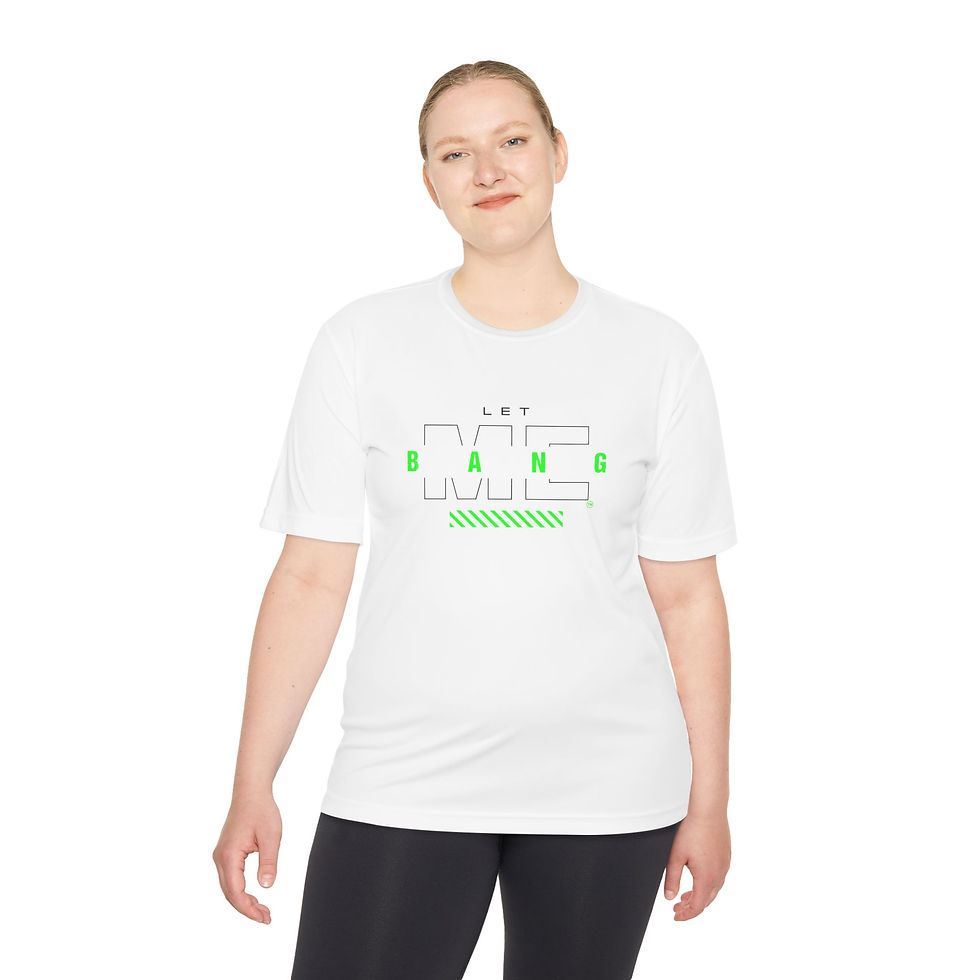 Thumbnail: Let Me Bang: Concealed Carry Comfort Tee — Neon Tech Moisture‑Wicking