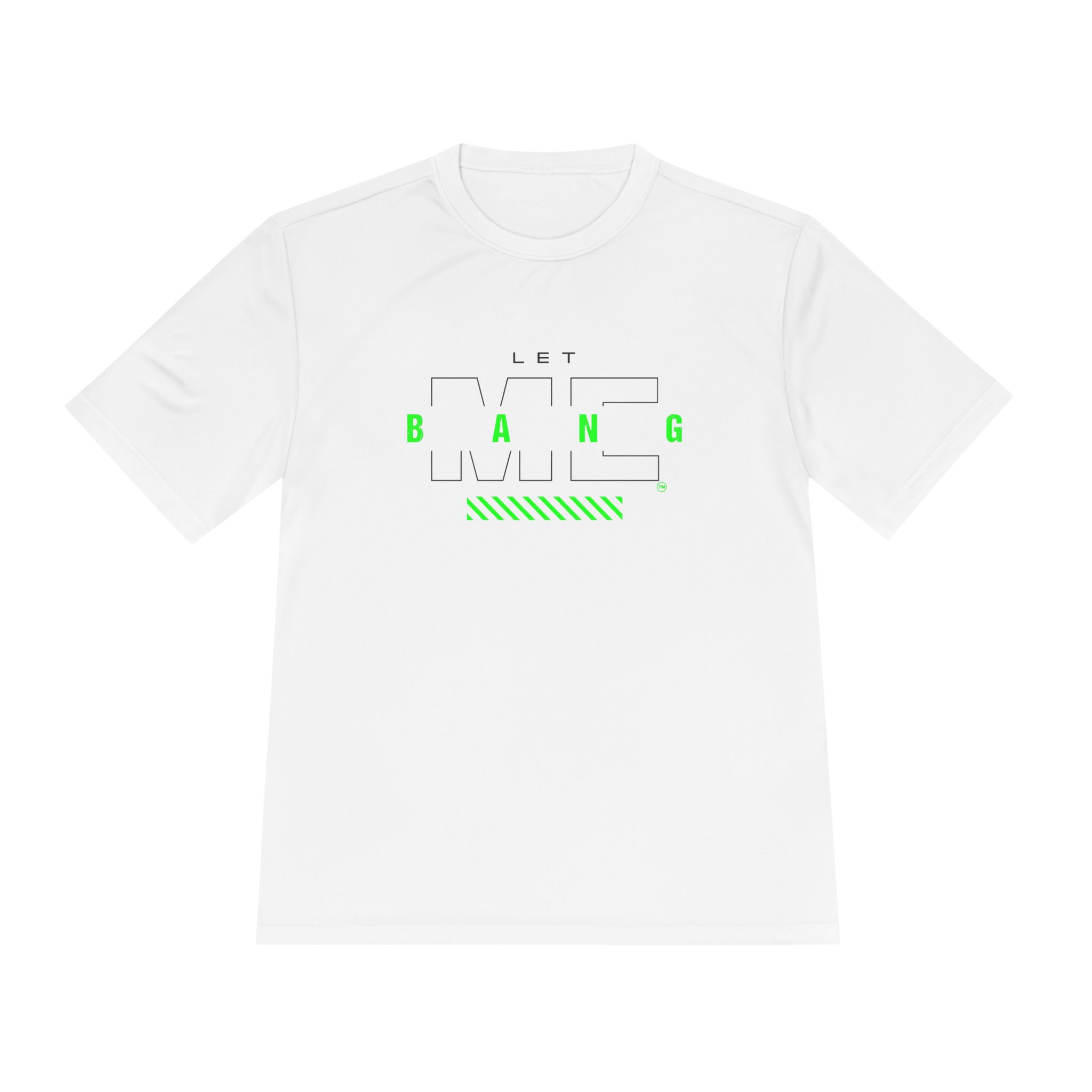 Let Me Bang: Concealed Carry Comfort Tee — Neon Tech Moisture‑Wicking
