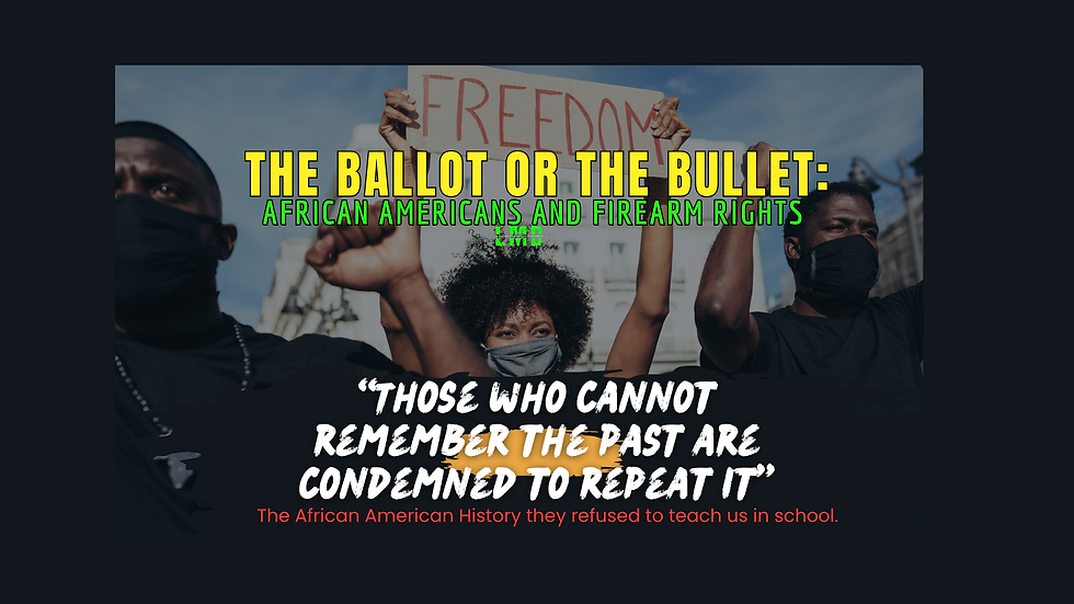 The Ballot or the Bullet