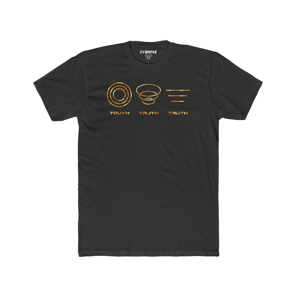 Thumbnail: Circles of Truth - Unisex Cotton Crew Tee (Select Colors)