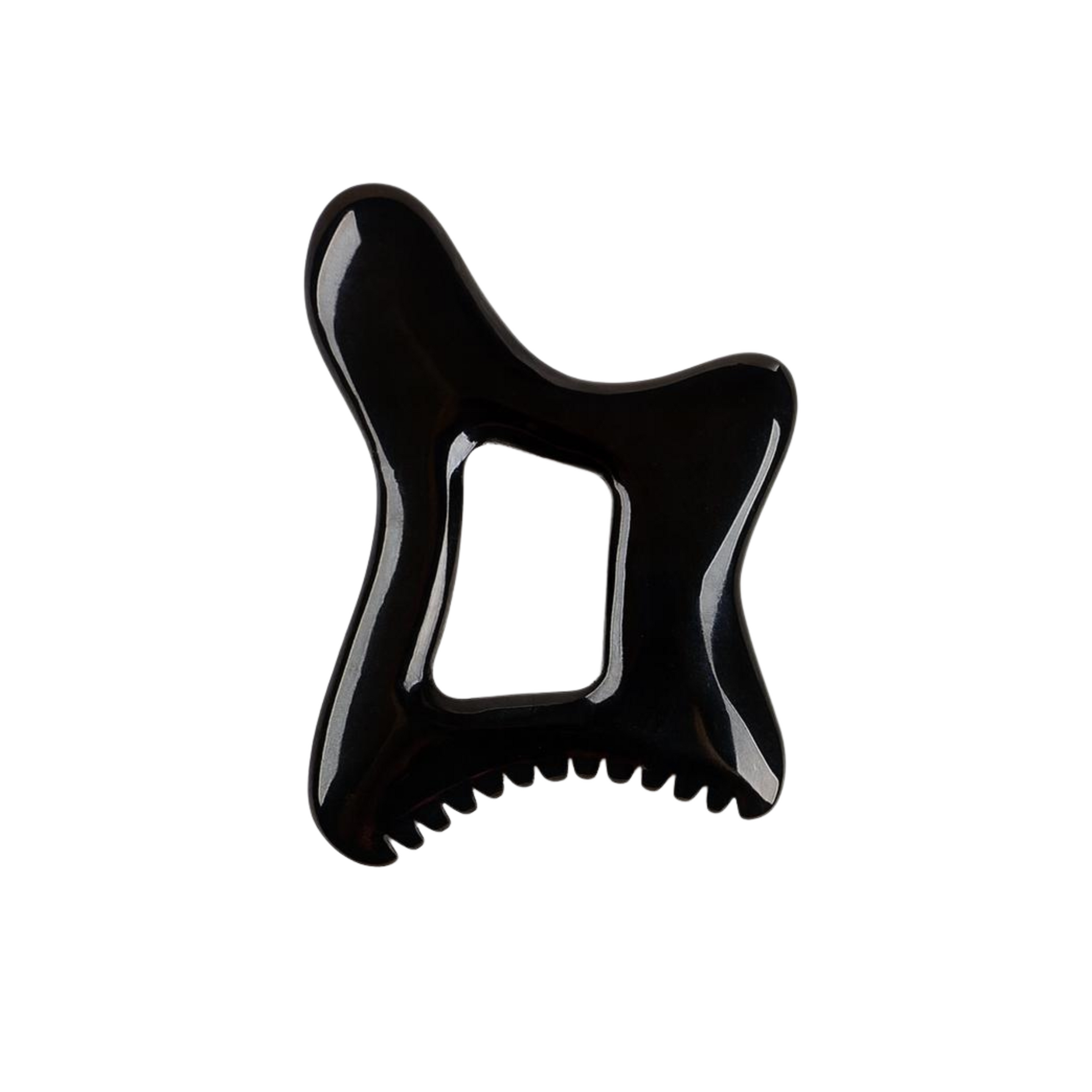 Ônix Black Gua Sha - Sculpt & Detox Body Tool