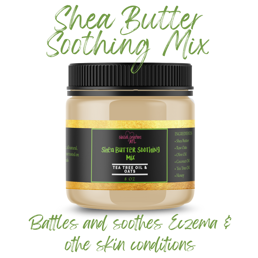 Shea Butter Soothing Mix with Tea Tree & Oats