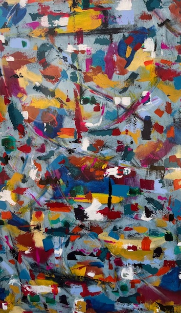 Abstract art, commissioned art, large abstract painting, contemporary art, expressionism, color inspiration, acrylic painting, texture, modern art, design art, Jackson Pollock, Mark Rothko