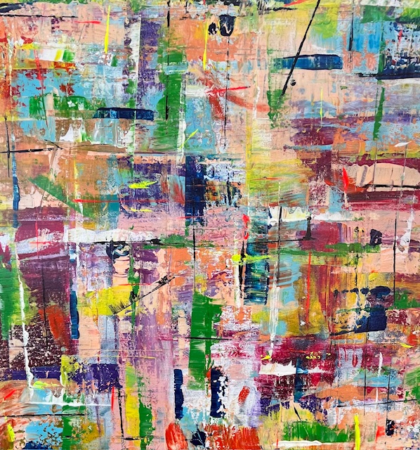 Abstract art, commissioned art, large abstract painting, contemporary art, expressionism, color inspiration, acrylic painting, texture, modern art, design art, Jackson Pollock, Mark Rothko