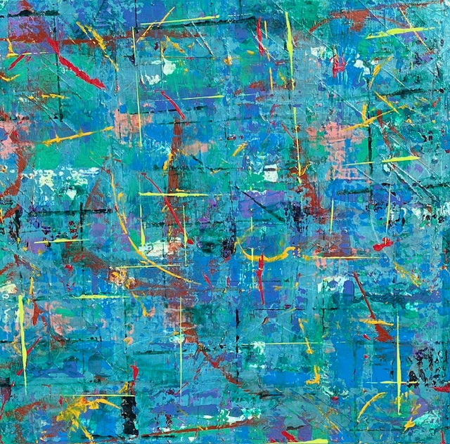 Abstract art, commissioned art, large abstract painting, contemporary art, expressionism, color inspiration, acrylic painting, texture, modern art, design art, Jackson Pollock, Mark Rothko