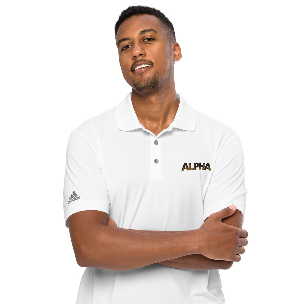 Thumbnail: ALPHA adidas performance polo shirt (Dri-fit)
