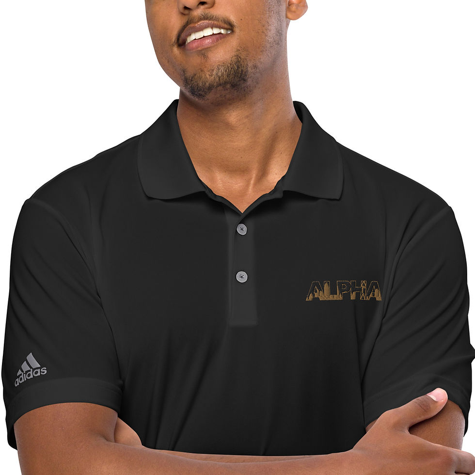Thumbnail: ALPHA adidas performance polo shirt (Dri-fit)