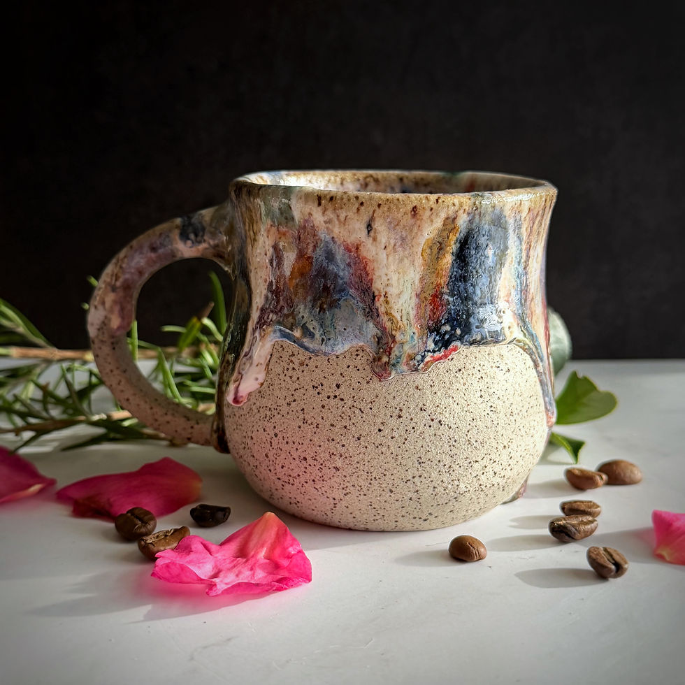 Paint Pour Mug | 8oz