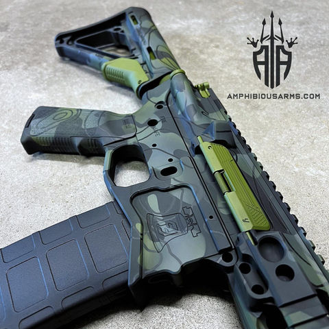 Topographic Camo Cerakote | Amphibious Arms