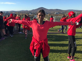 "Being here on this camp makes me feel confident, strong..."