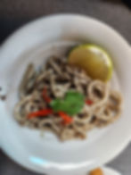 Healthy Oriental salad from Solarium