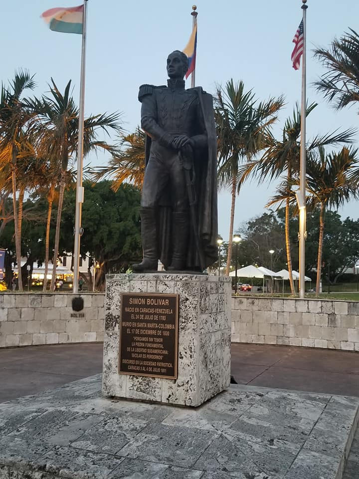 Statue in Bayfront Park