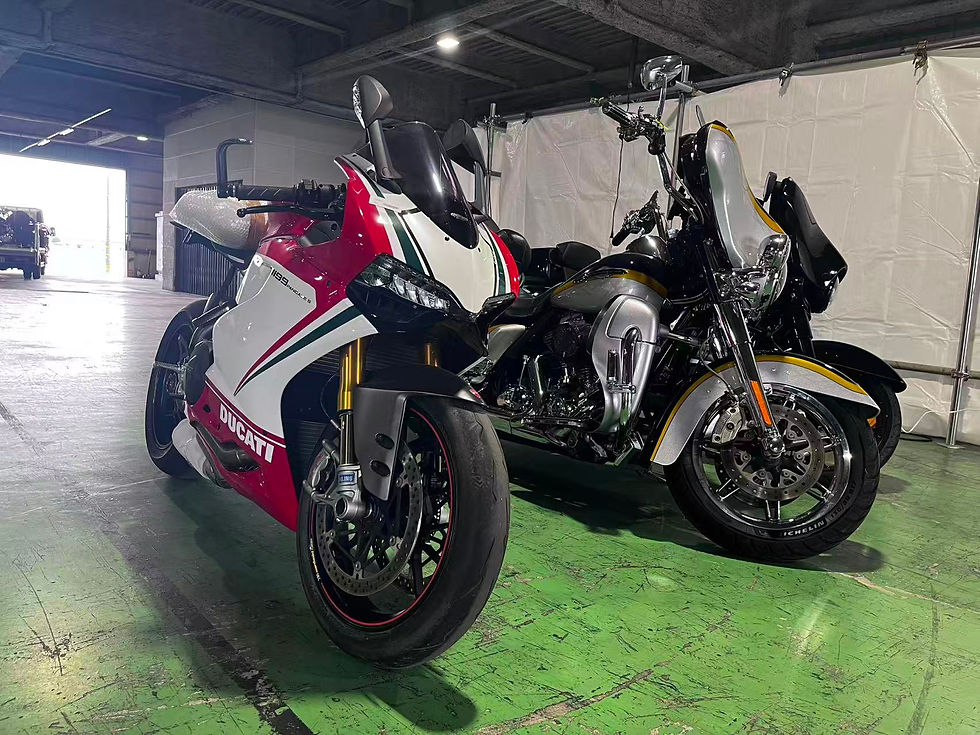 Japanese Motorcycle Transshipment Logistics via Hong Kong