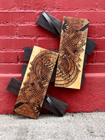 Annmarie Barlow Pyrography Art