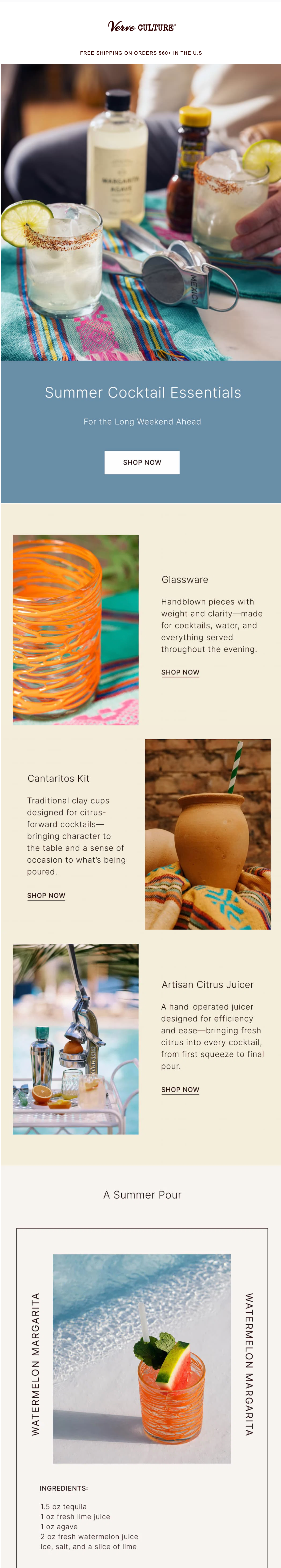 Verve Culture email 2