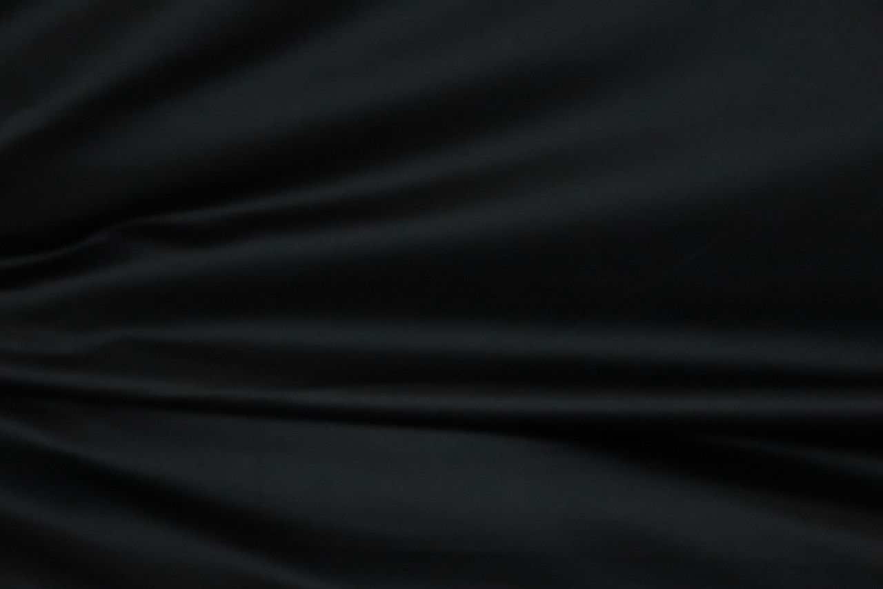 Crepe Back Satin - Black