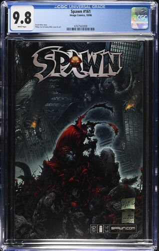 SPAWN #161 CGC 9.8 NM/M with WHITE PAGES (IMAGE 2006)