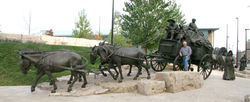 Blair  Bronze Wagon, full view - cropped 2
