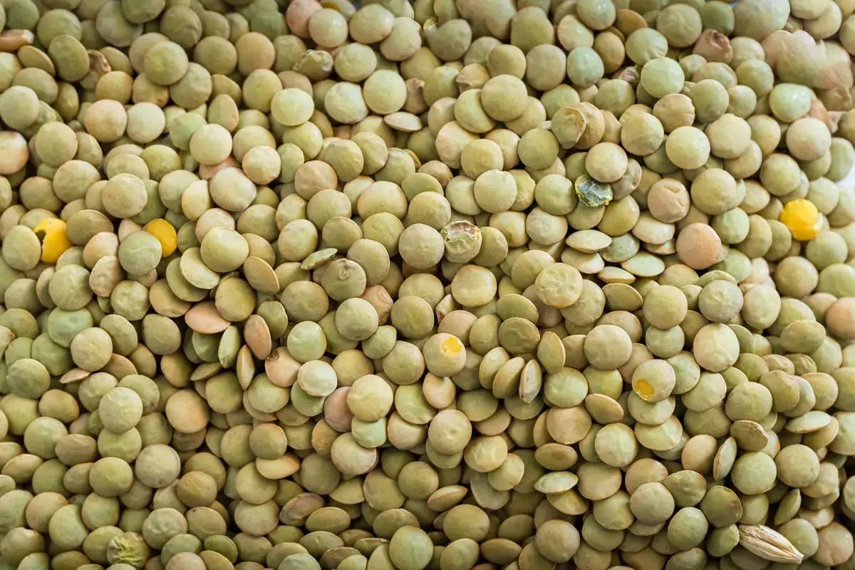 Organic Green Lentils - 400g