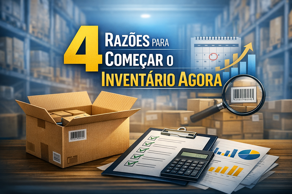 4 Razões para começar o inventário agora