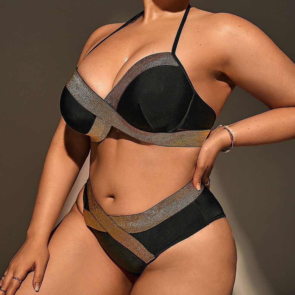 Thumbnail: New Gold Ribbon Swimwear Swimwear