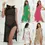 Thumbnail: Summer Women's Casual Dresses Crochet Knit Mesh Cover Up