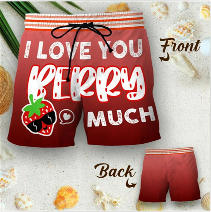 Miniatura: Summer Couples Printing His and Hers Swimwear