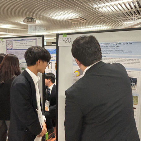 M2の上山くん ISOME2025でポスター発表‼️