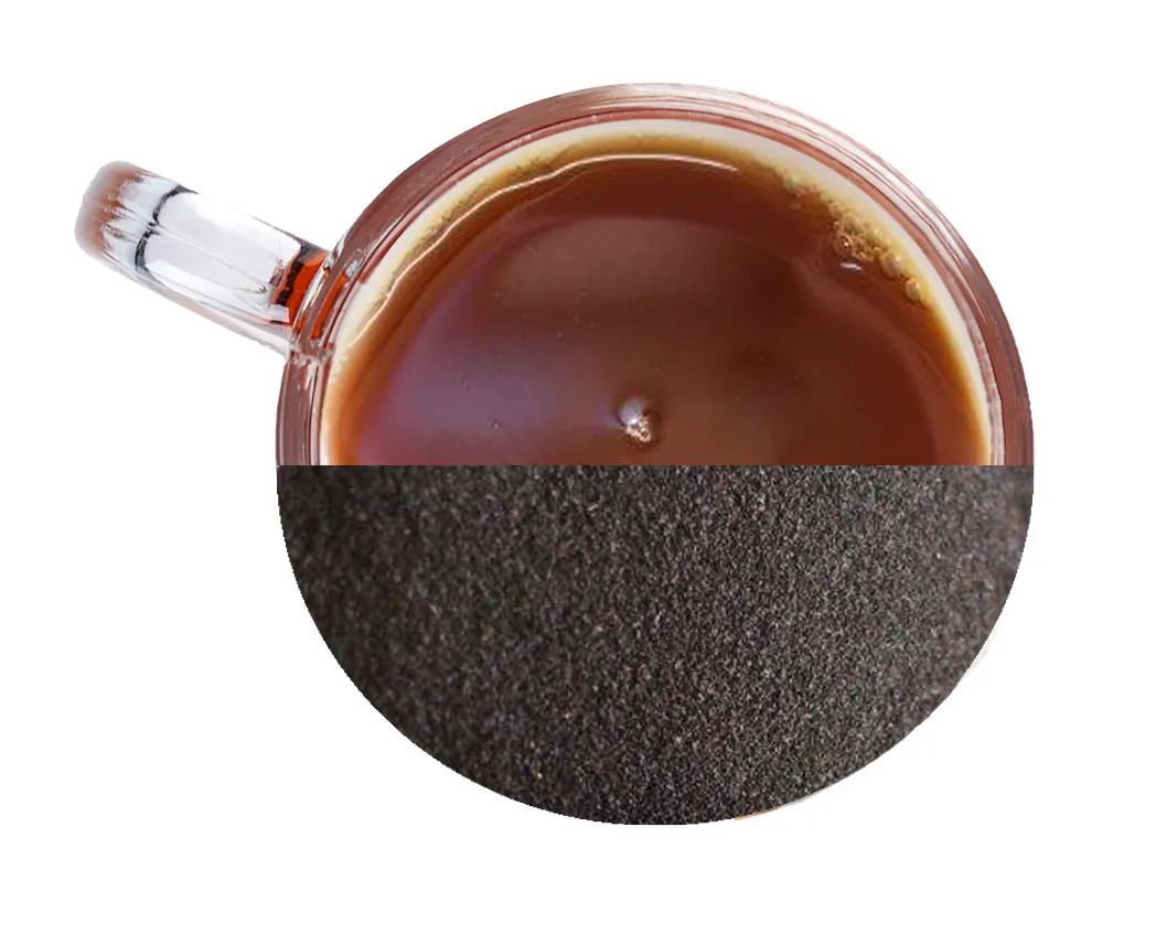 Kenyan PD (Pekoe Dust) tea – fine black tea grade, strong and bold, perfect for rich brews and bulk export