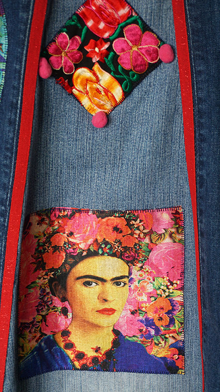 Thumbnail: Frida Kahlo denim skirt