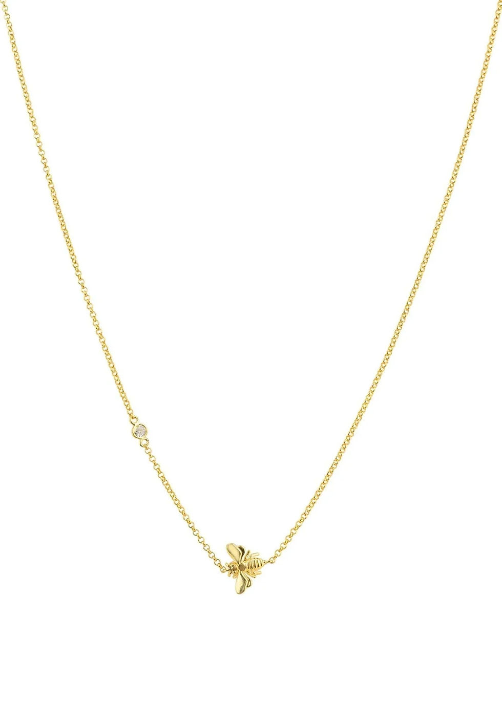 Thumbnail: Queen Bee Necklace Gold
