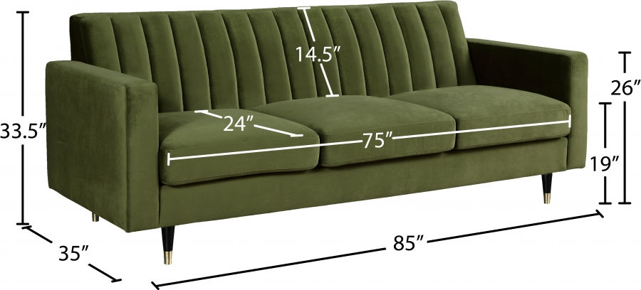 Thumbnail: Lola Velvet Sofa