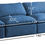Thumbnail: Plush Velvet Standard Modular Down Filled Cloud-Like Comfort Overstuffed 140" So