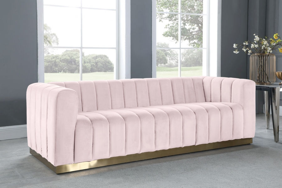 Thumbnail: Marlon Velvet Sofa