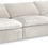 Thumbnail: Cozy Velvet Modular Fiber Filled Cloud-Like Comfort Overstuffed 117" Armless Sof